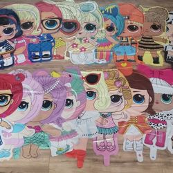 LOL surprise dolls balloons lol dolls balloons lol decorations