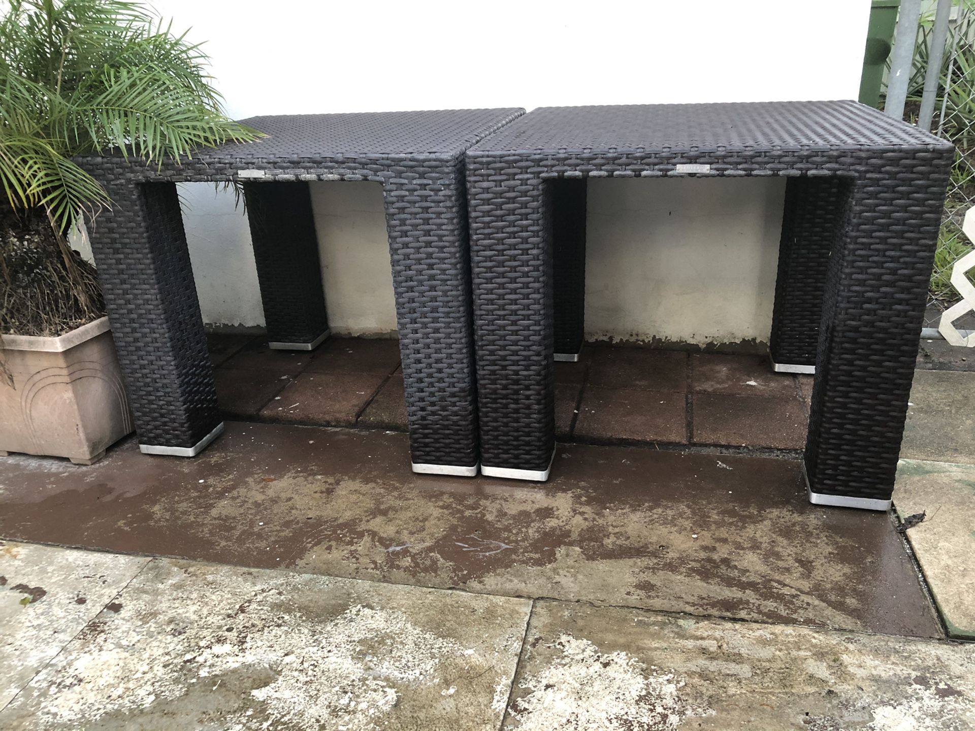 Outdoor tables