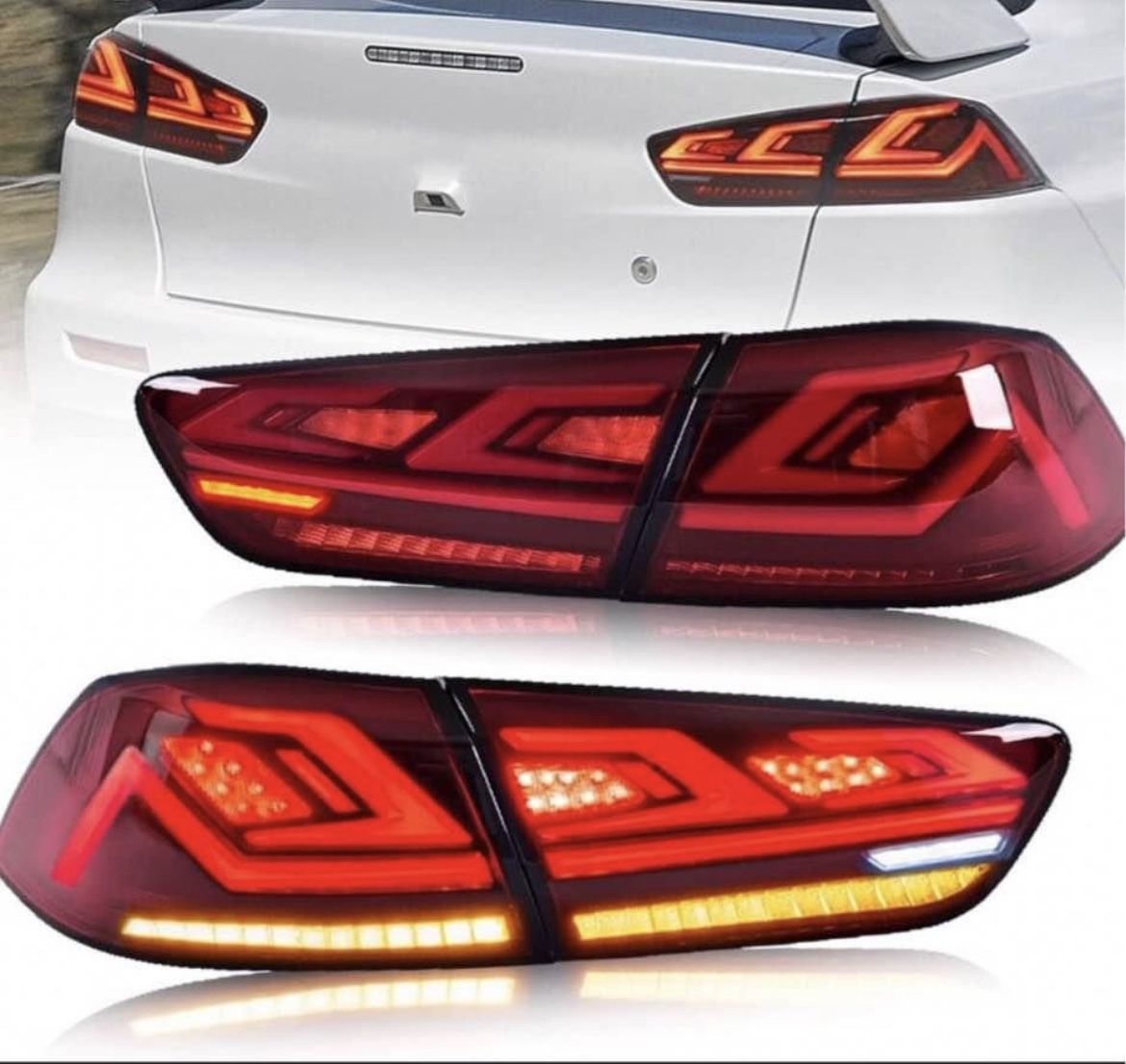 Vland Tinted LED Taillights w/ sequential lighting