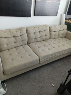 Sofa and ottoman