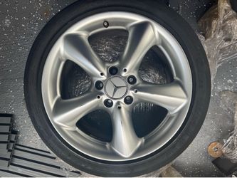 Set of 4 OEM Mercedes-Benz 17” Wheels/Rims w/ Tires – Genuine Factory
