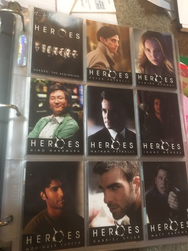Heroes tv cards