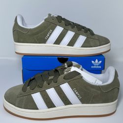 Adidas Campus 00 Olive Strata Gum Size 9 New