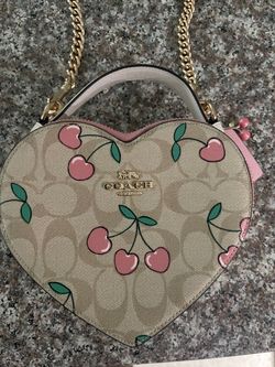 Coach Heart Bag