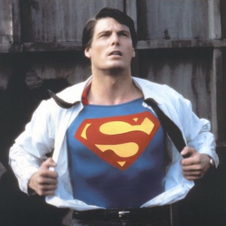 Adult Clark Kent Superman Halloween Costume Size M