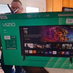 VIZIO 24" Class HD (720p) Smart LED TV.