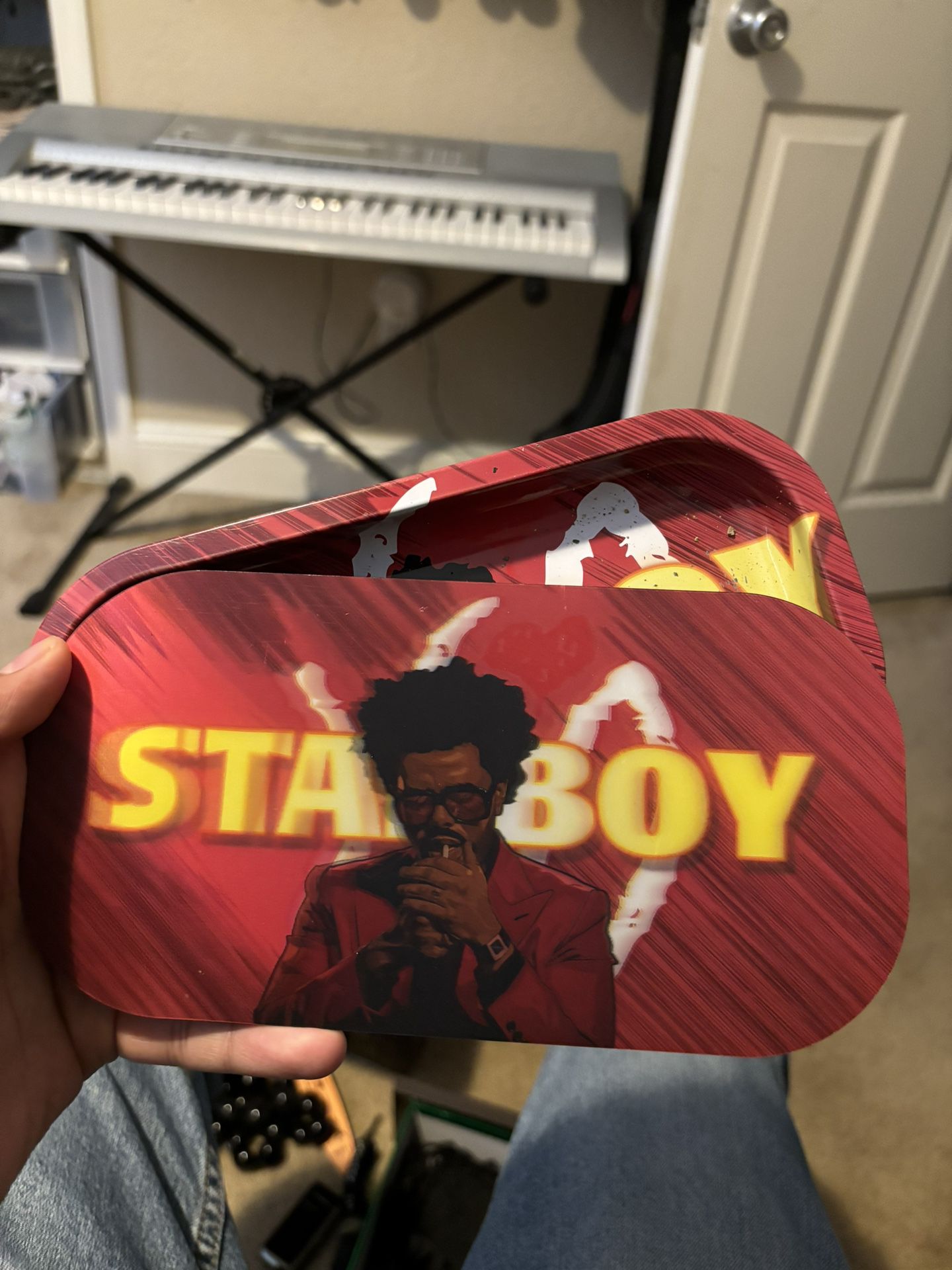 The Weeknd rolling tray with magnet case 