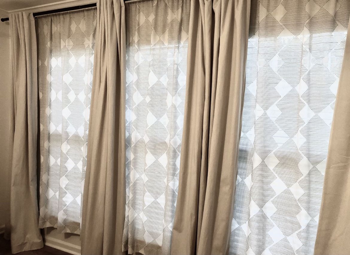 4 Panels - Ralph Lauren Blackout Curtains