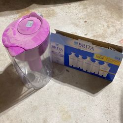 Brita Filter With 5 New Filters