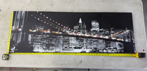 NYC Nightly Impressions by Melanie Viola canvas art print