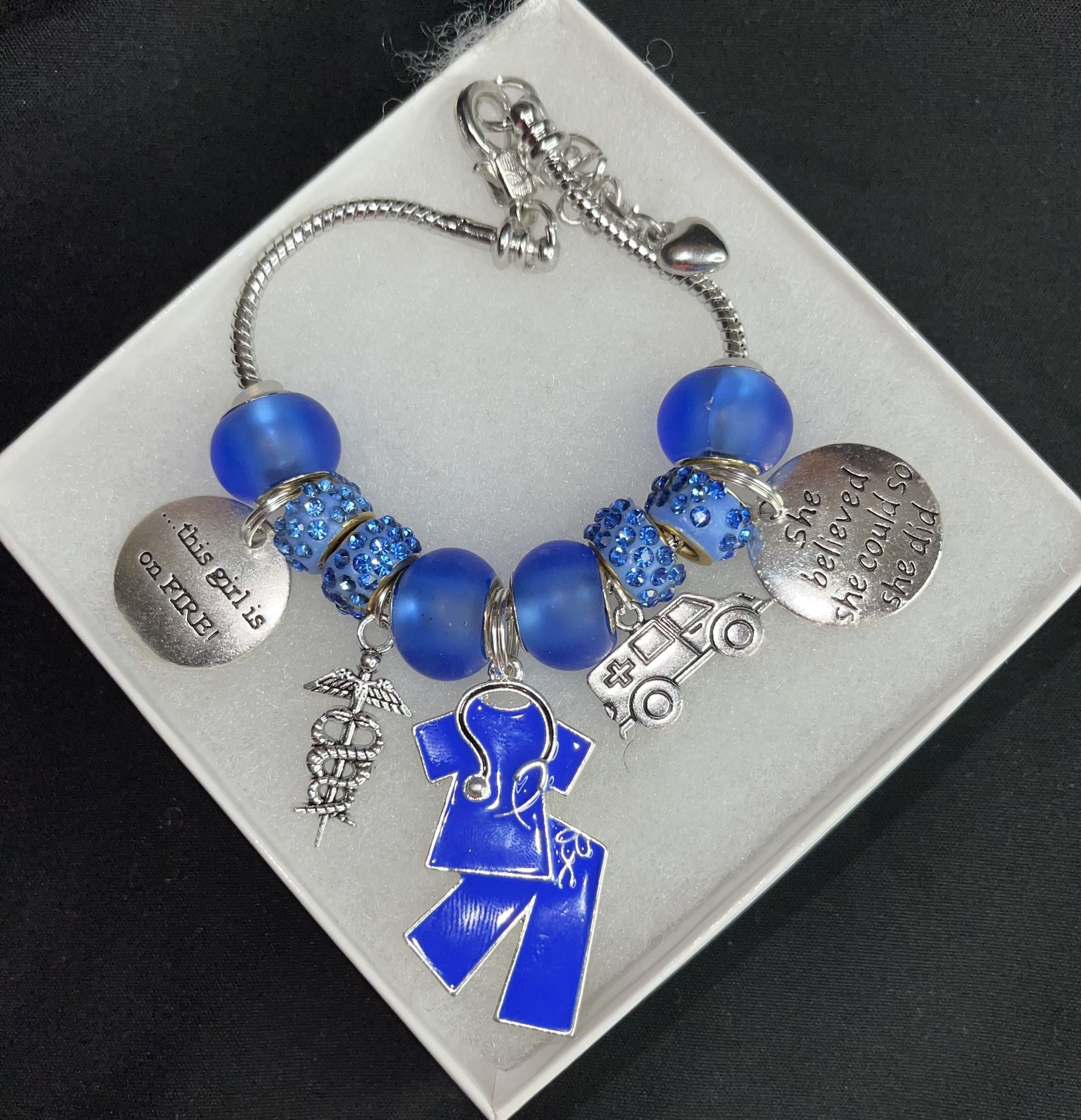 Nurse Charm Bracelet