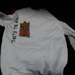 King Sweatshirt (S) White