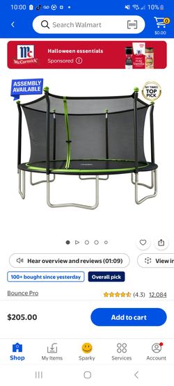 14ft bounce pro trampoline