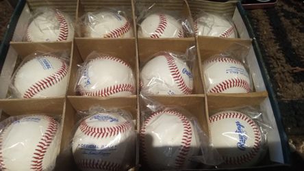 12 pack Official Rawlings Baseballs UNOPENED