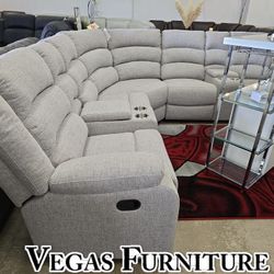 Sectional Recliner ✅ Delivery available ✅ Financing Options Available!✔️✨️No Credit Needed✔️✨️$0 Or $50 Down Payment✨️