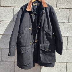 Vintage 90s Fire Fighter Jacket Size Mens Large