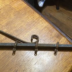 Vintage Rod Iron Sign Holder