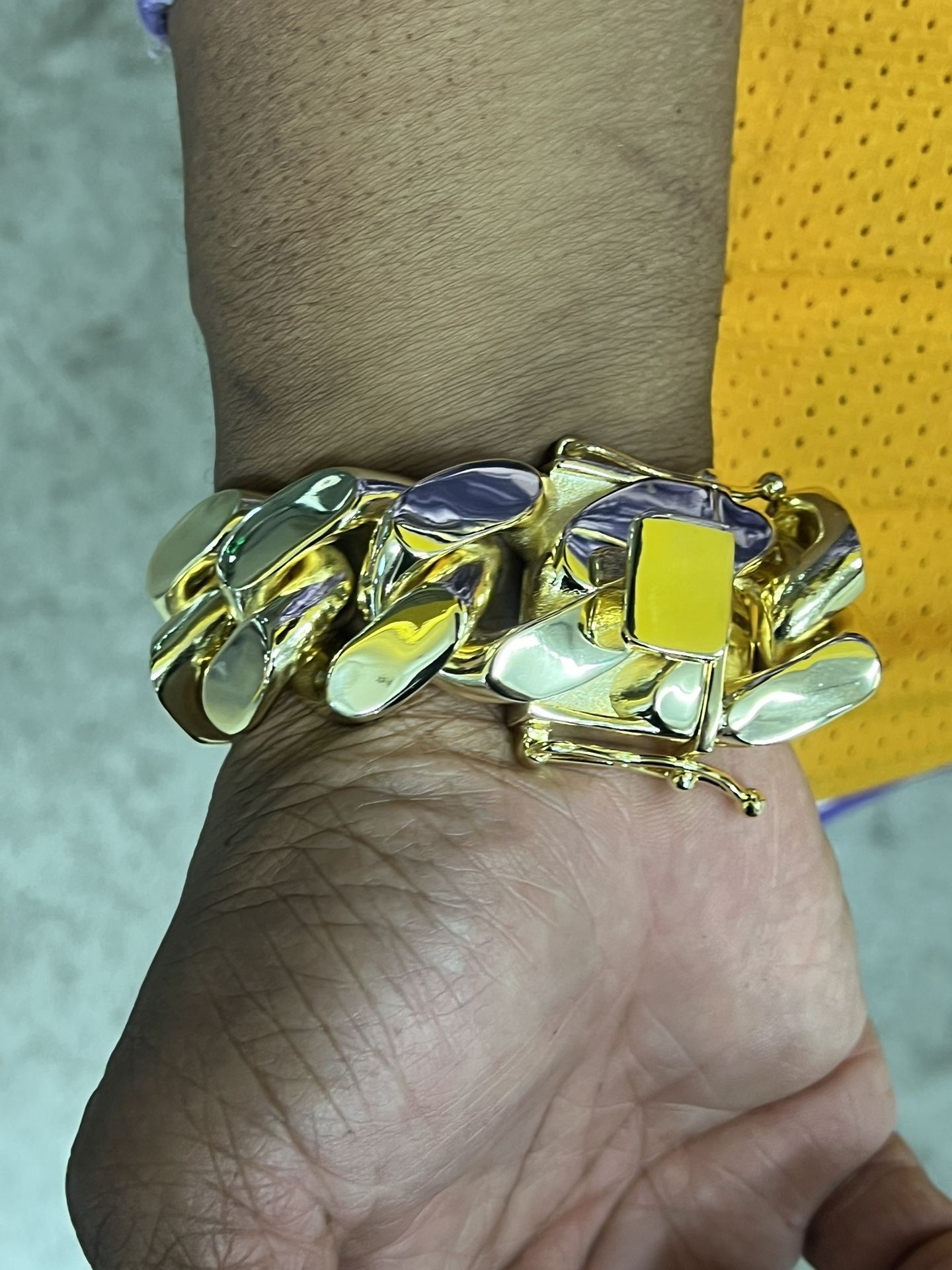 30mm BIG BOY 452 grams super heavy handmade Cuban bracelet 🔥just arrived🔥