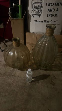 Glass vases
