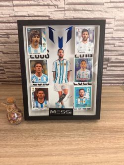Lionel Messi Shadow Box Frame – Argentina Collection ⚽🐐