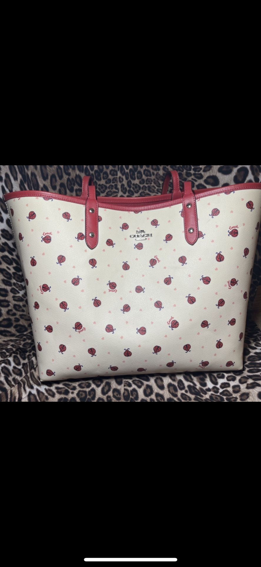 Coach Reversible Tote