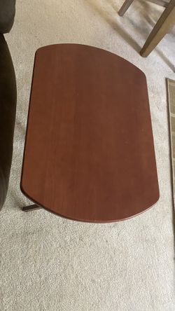 Table Tray Foldable Real Wood Solid
