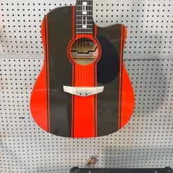 Black And Red Guitar 
