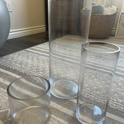 Glass Cylinder Vases