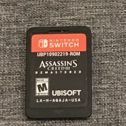 Assassin’a Creed III Remastered • Nintendo Switch