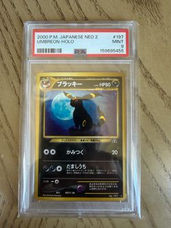 2000 P.M. JAPANESE NEO 2 UMBREON-HOLO