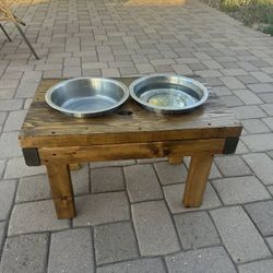 Dog Bowl Holder Stand
