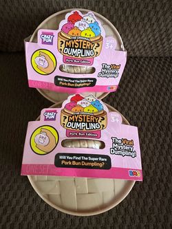 Crazy Fun Mystery Dumpling Pork Bun Edition x2