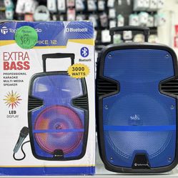 Karaoke Speaker With Bluetooth-Comes With Remote Control 