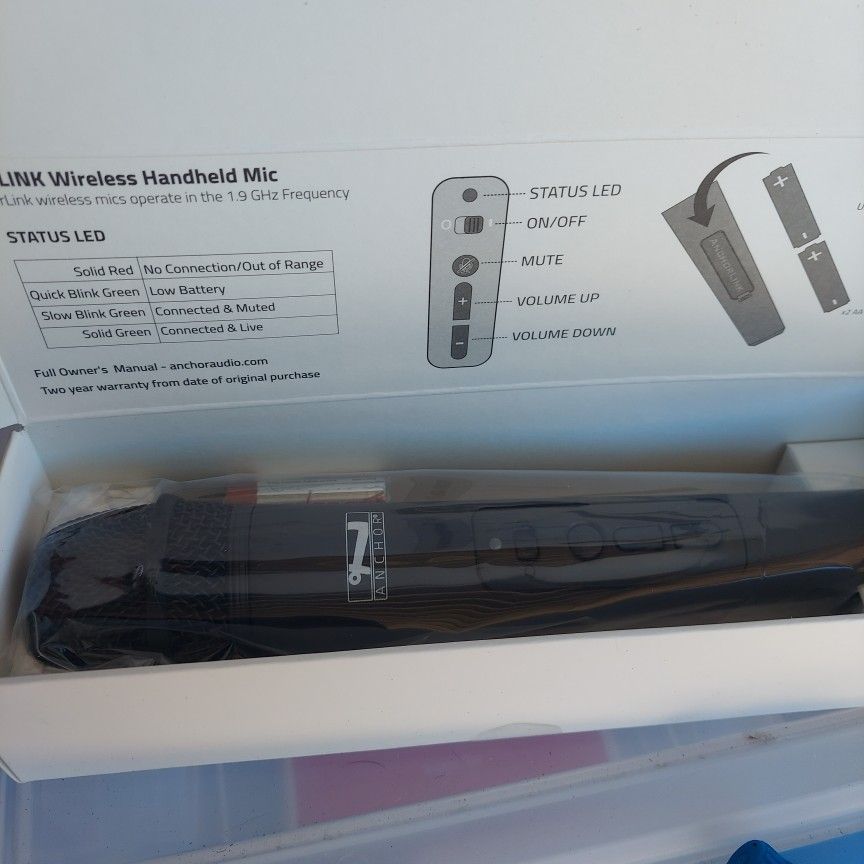 Microphone WH LINK 1.9GHz