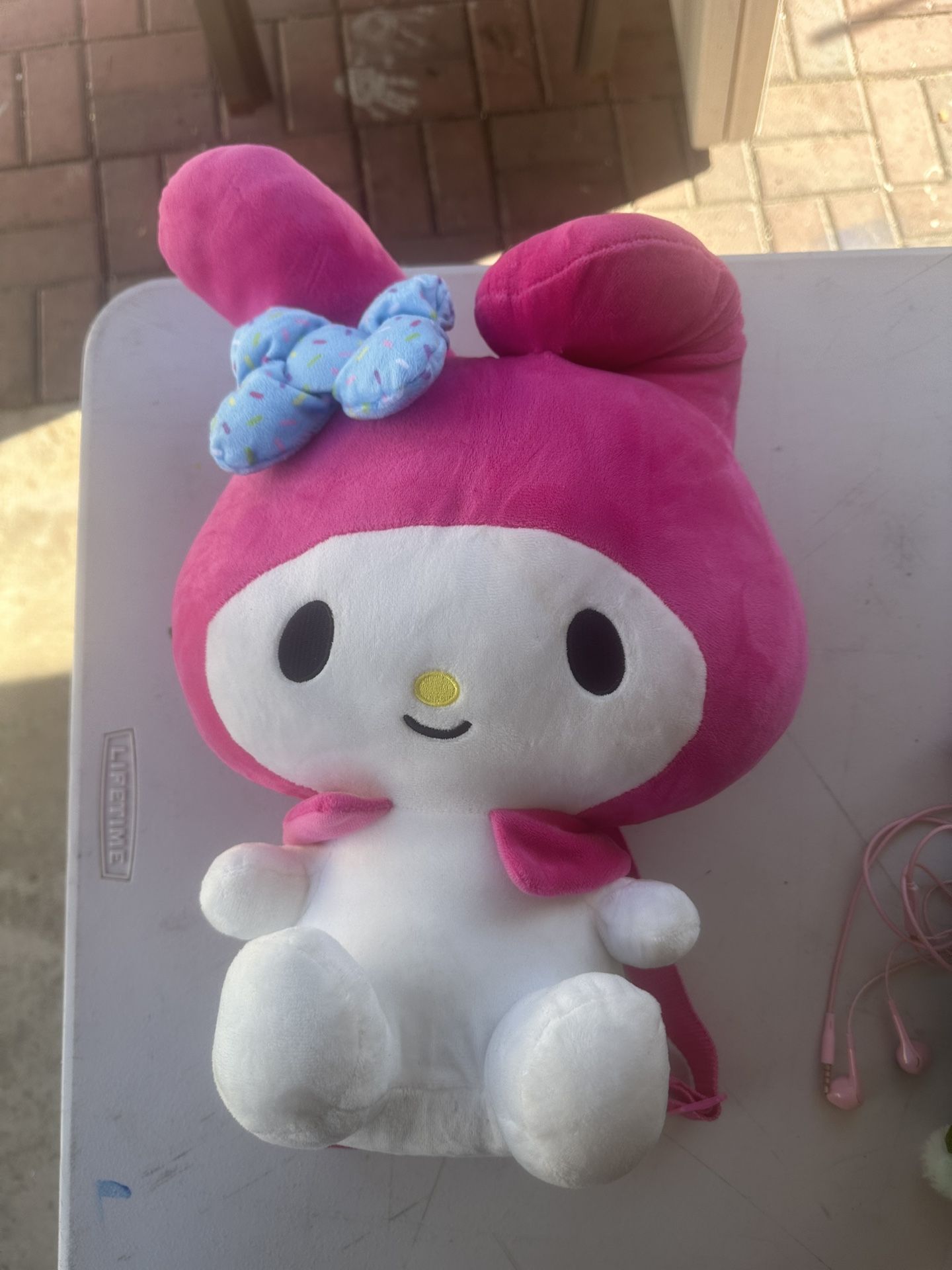 My Melody Plush Backpack