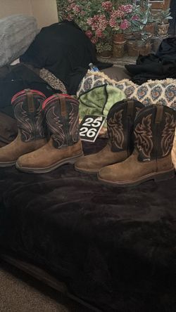 Brand new area, boots, and Wolverine brand boots