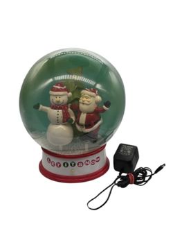 Table Top Snow Light Up Musical Snow globe 