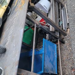 2 Welding Tables 36in X 31in X35.5in Height And 1 Welding Table 48in X 36in X 35 In height