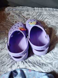 Little girl crocs