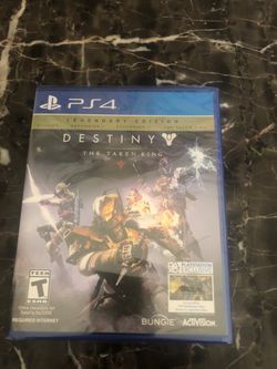 New legendary edition PS4 Destiny