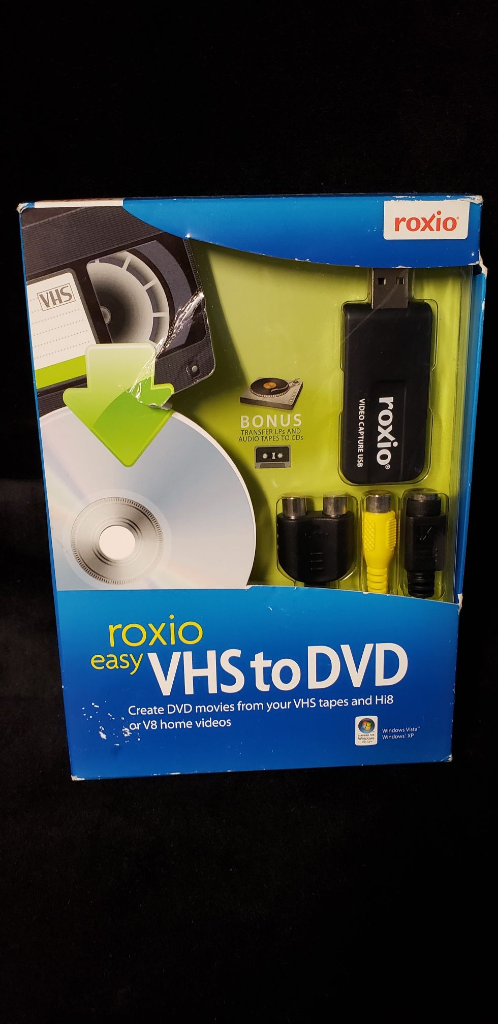 New Roxio VHS to DVD