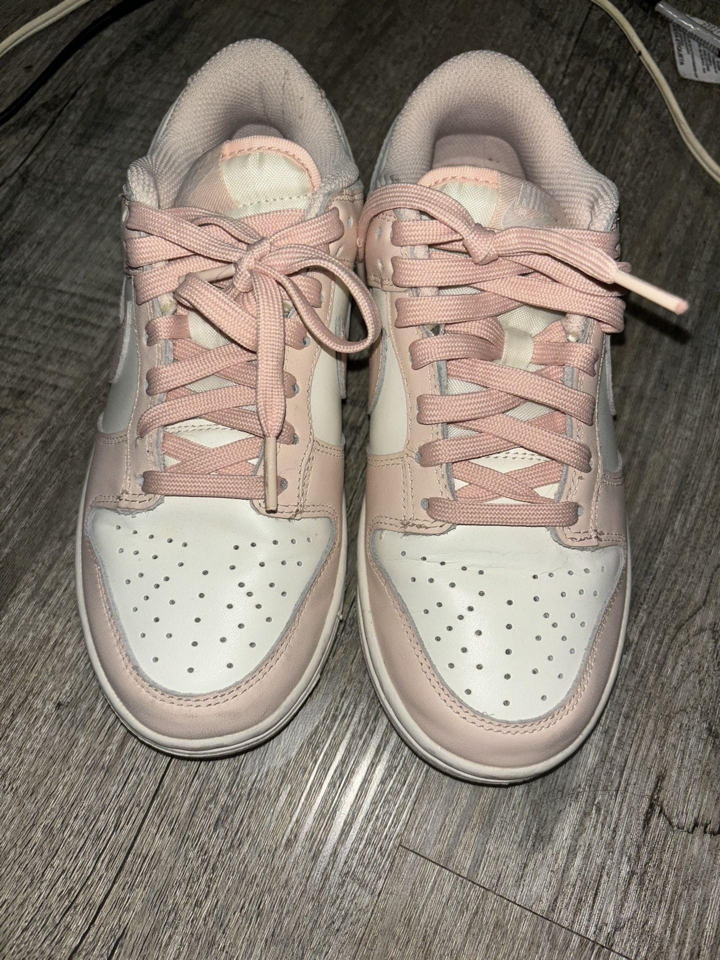size 6 women pink dunks
