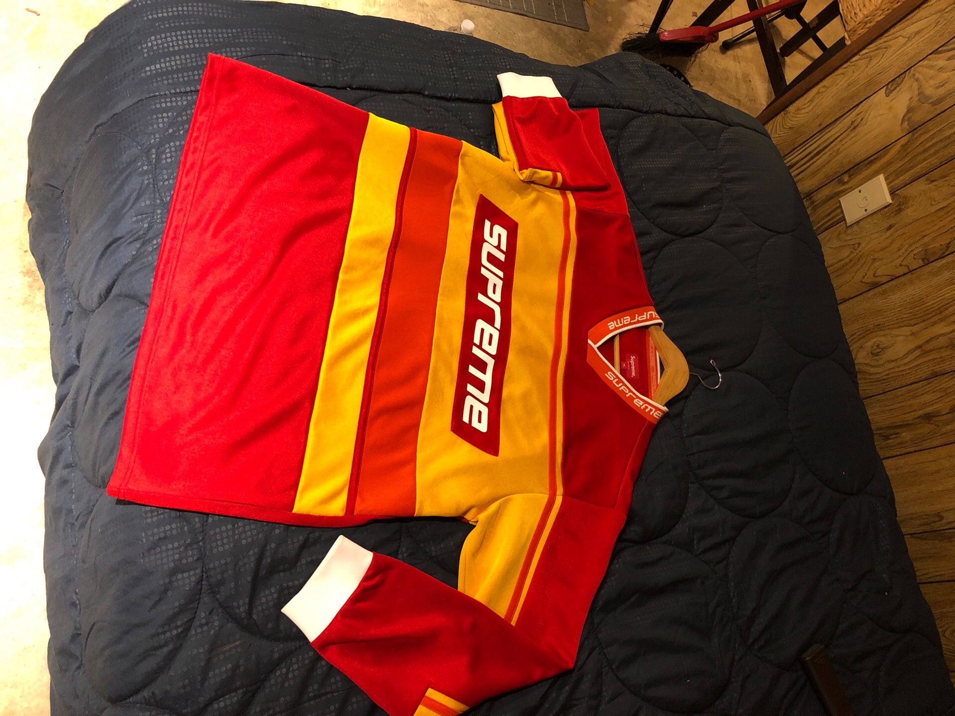 Supreme Warmup Hockey Jersey FW18 Collection