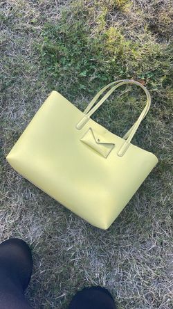 New Marc Jacobs Leather Tote Yellow