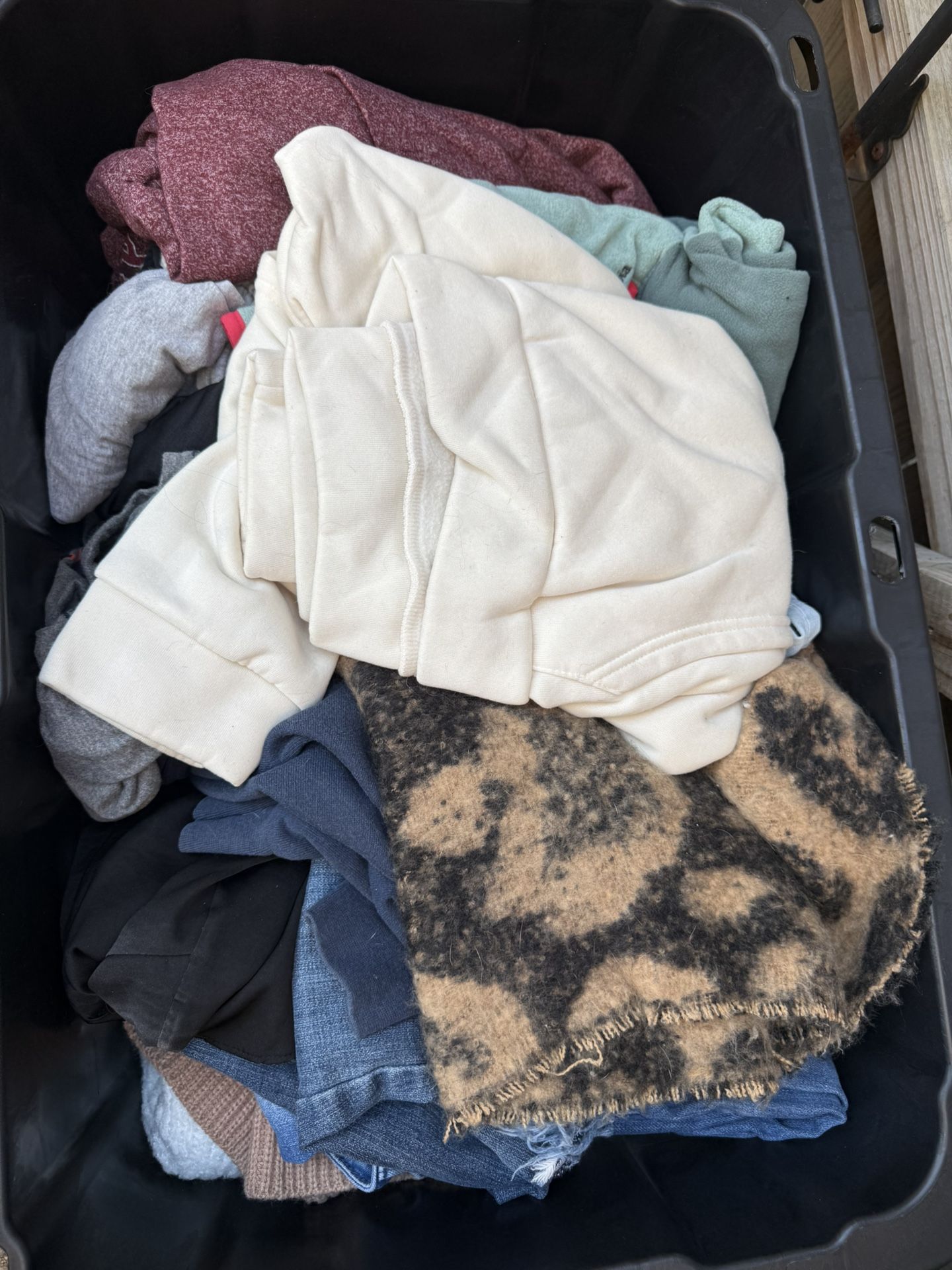 Bin Of Women’s Clothing Med-large