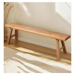 Entryway Bench - Solid Wood