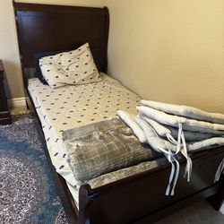 2 Single Beds + 1 Side Drawer