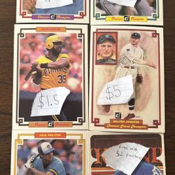 Donruss Baseball Champions Yesterday & Today Set