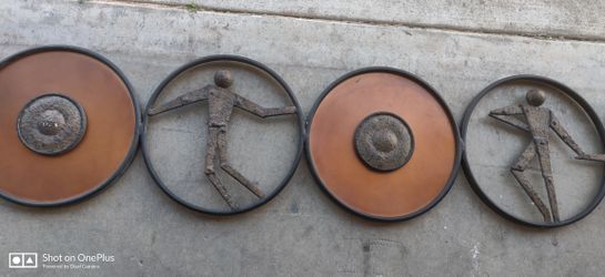 Art Metal Decoration 65"