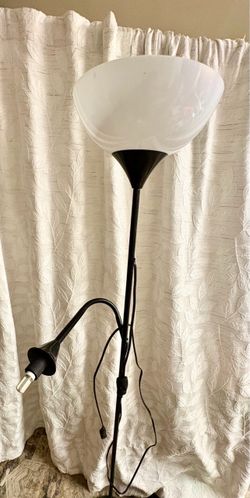 IKEA Torchiere Floor Lamp with Reading Light